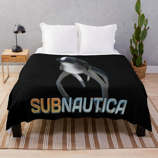 Subnautica Cuddlefish Plush Blanket