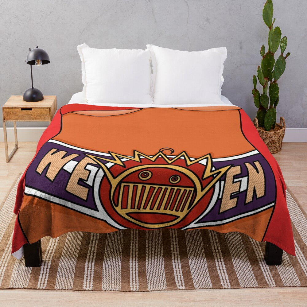 Ween Chocolate and Cheese Album Plush Blanket