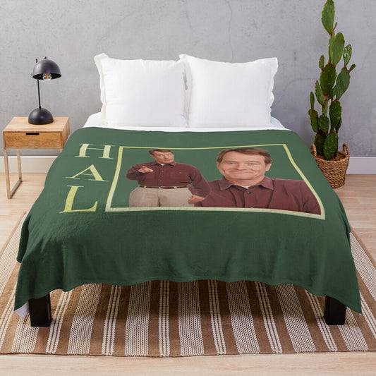 Hal - Malcolm in the Middle inspired plush blanket