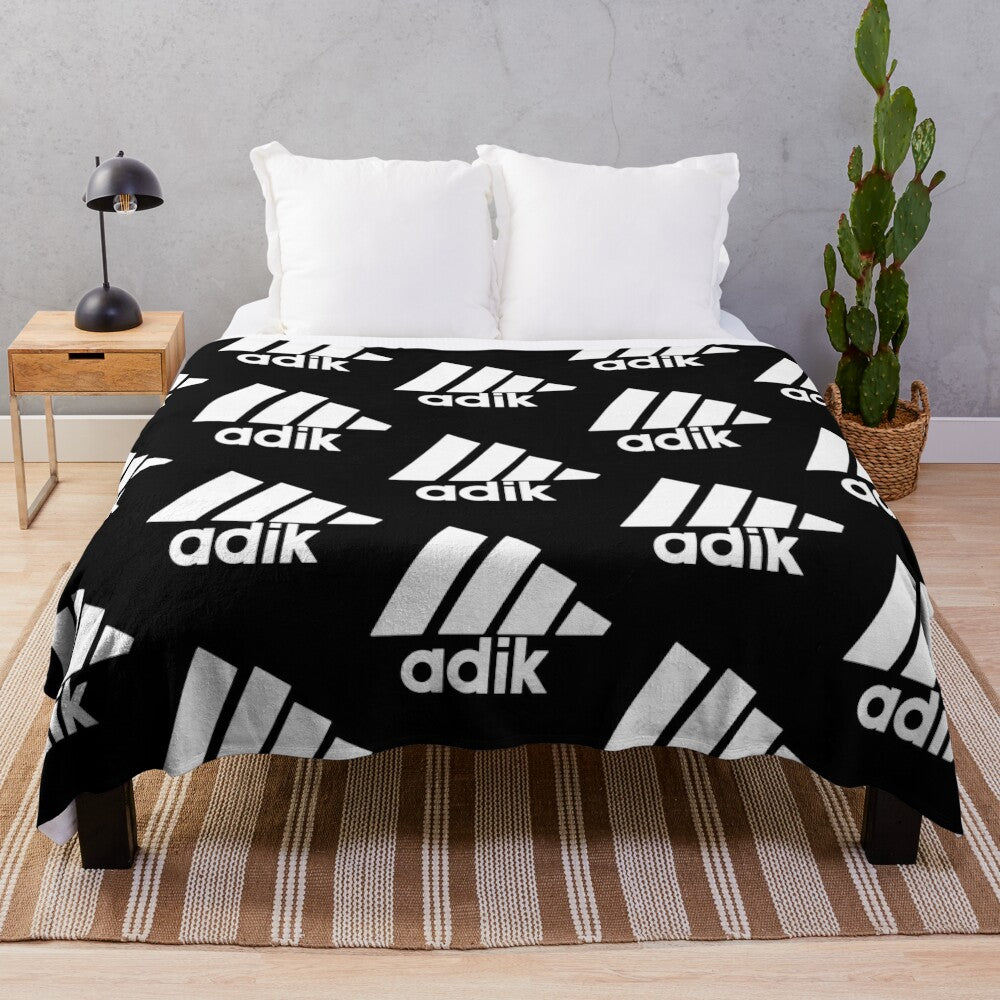 Adik Plush Blanket featuring Escape from Tarkov inspired design