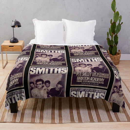 The Smiths 1986 The Final Concert Plush Blanket