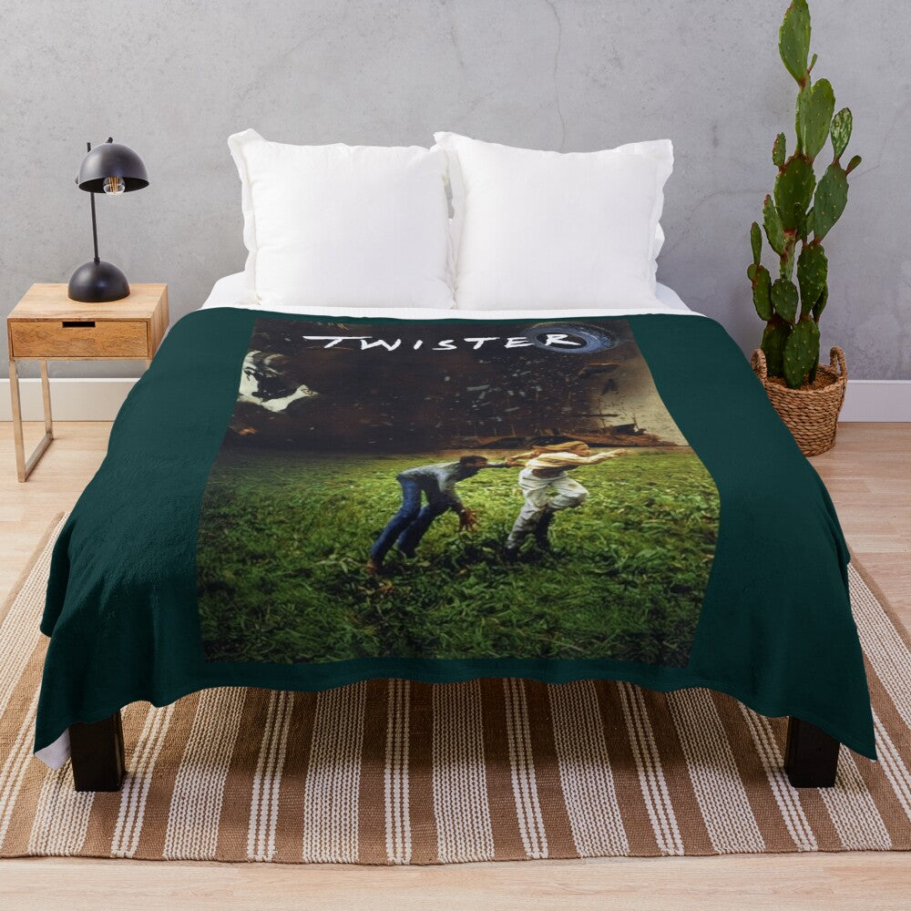 Twister 1996 Movie Inspired Plush Blanket