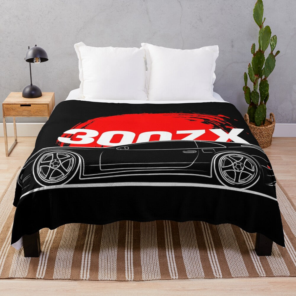 300ZX Plush Blanket with JDM Design