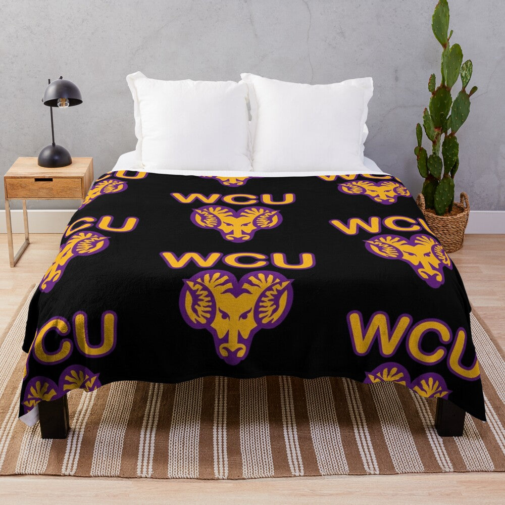 West Chester University Rams Plush Blanket