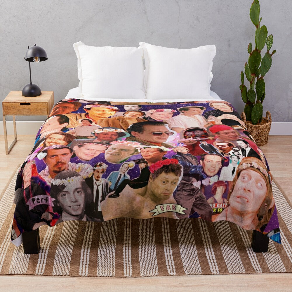 Steve Buscemi Galaxy Collage Plush Blanket