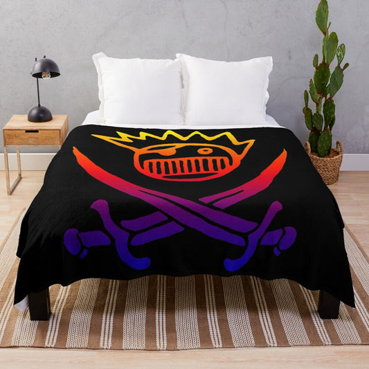 Ween Pirates Logo Plush Blanket