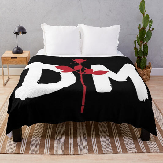 Depeche Band Inspired Plush Blanket