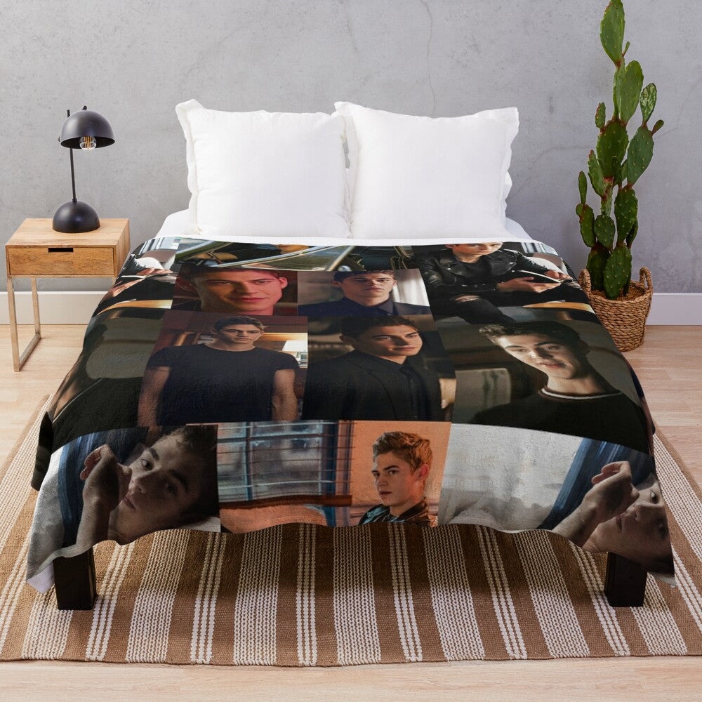 Hardin Scott Picture Collage Plush Blanket