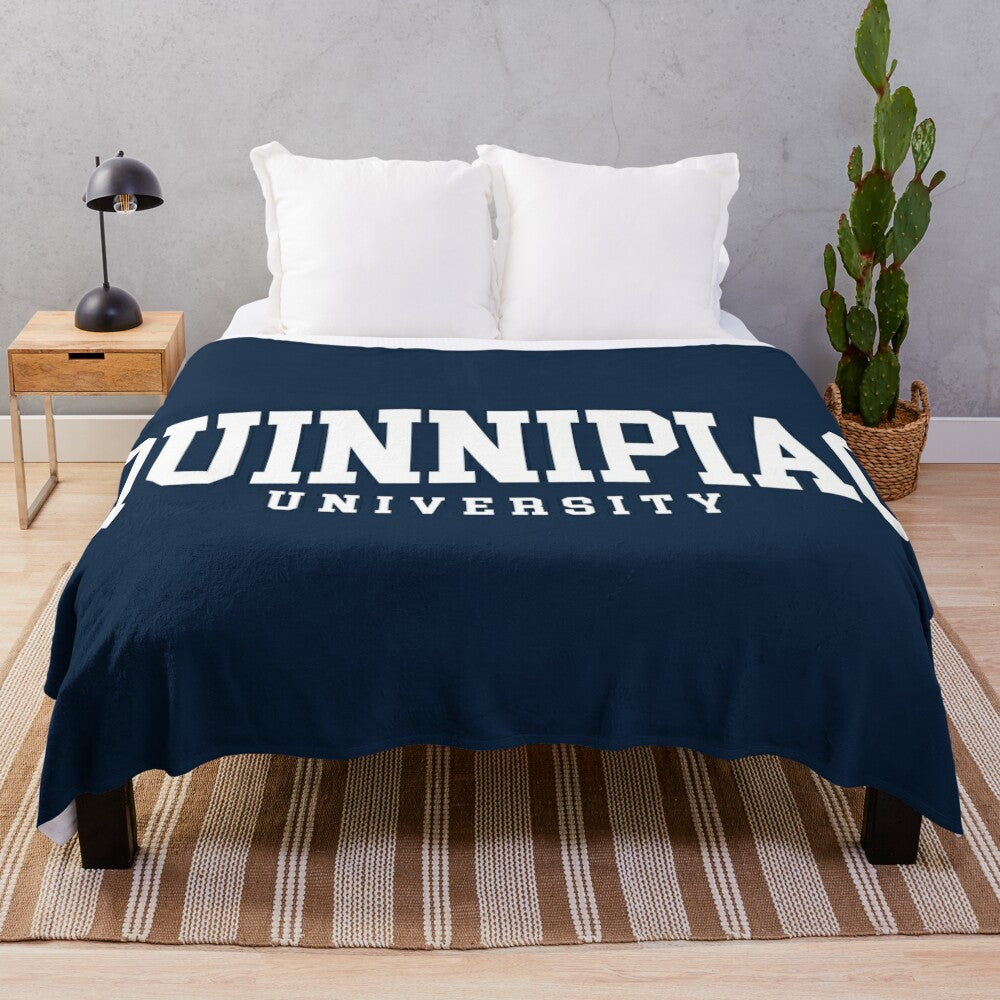 Plush Quinnipiac University-Inspired Blanket