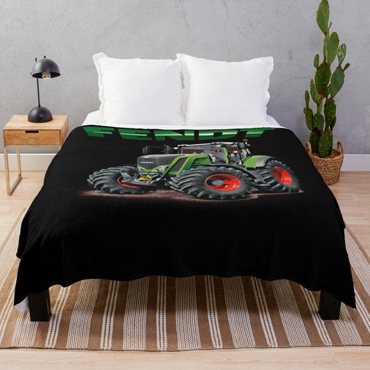 Fendt German Tractors Plush Blanket