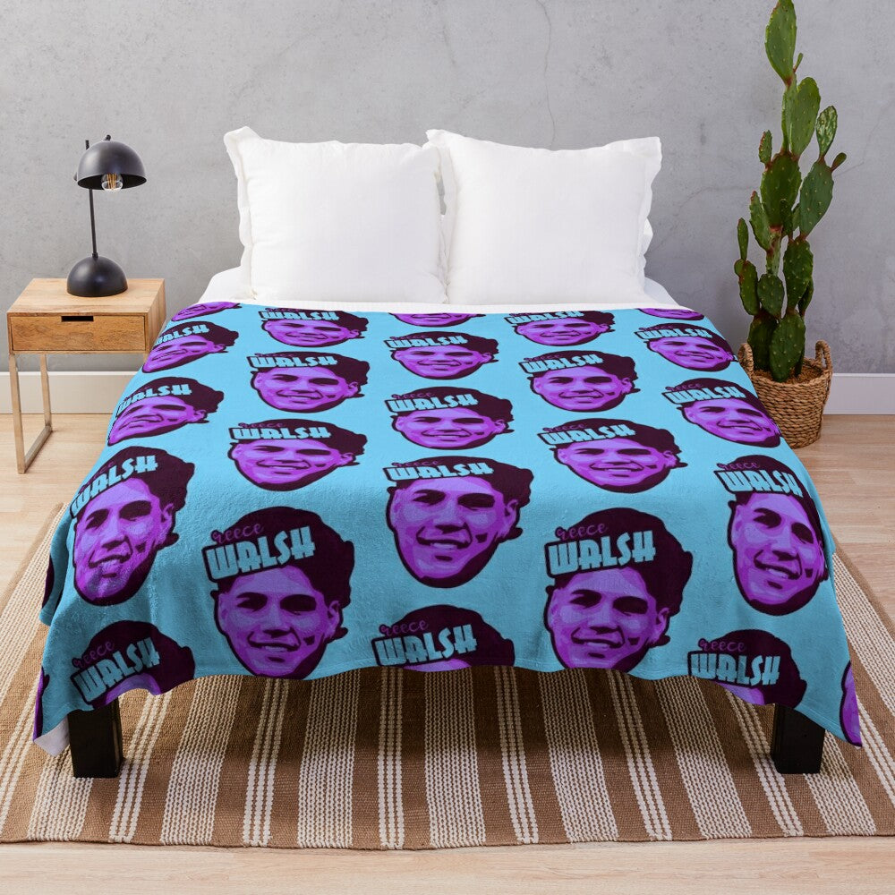 Reece Walsh NRL Rugby League Plush Blanket