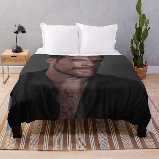 Henry Cavill Plush Blanket