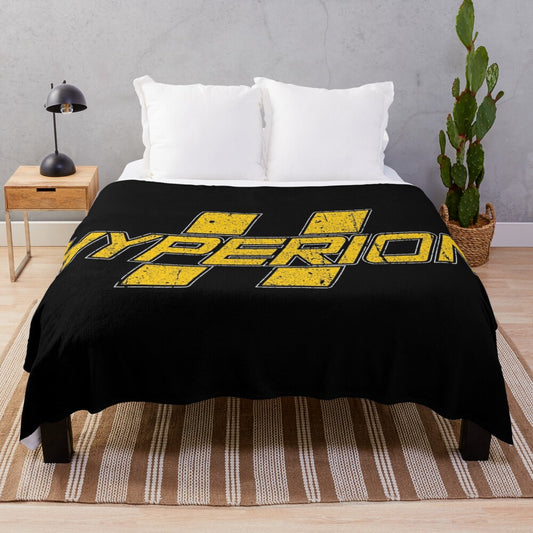 Hyperion plush blanket with soft and comfortable material