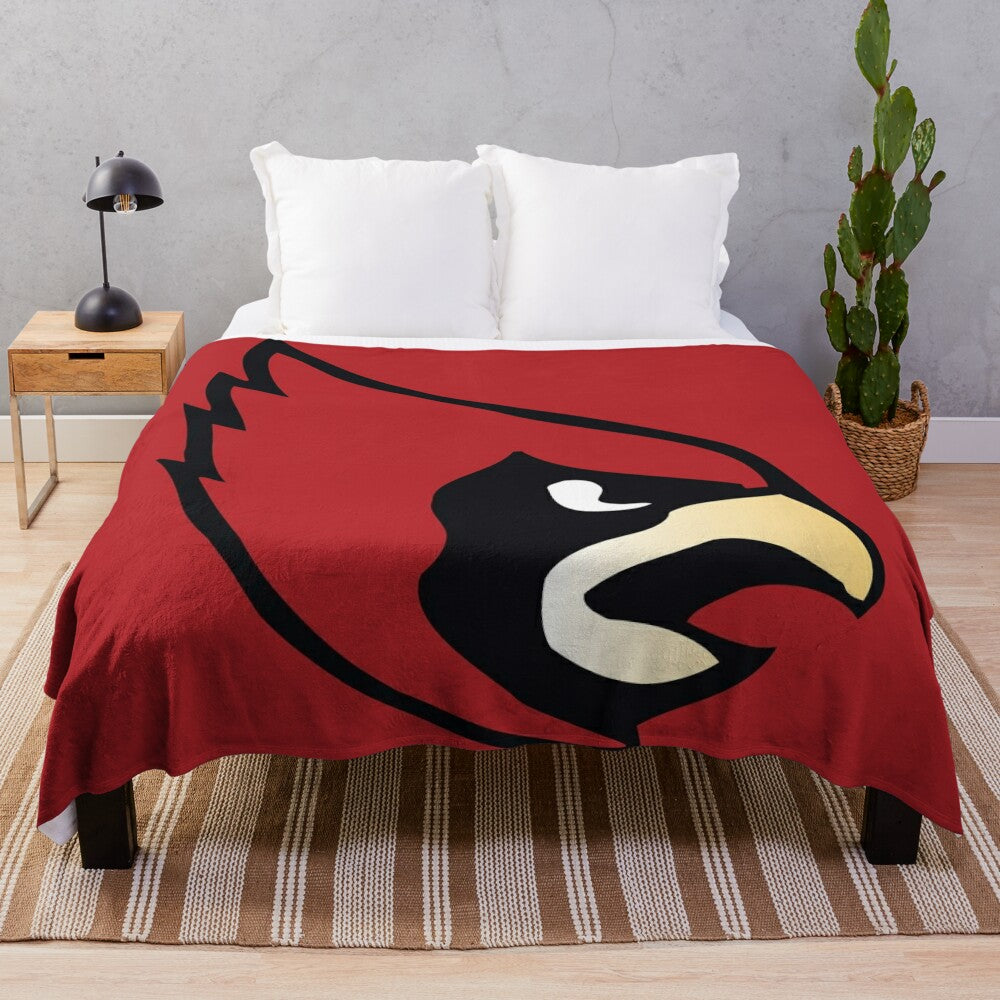 Catholic University Cardinals plush blanket