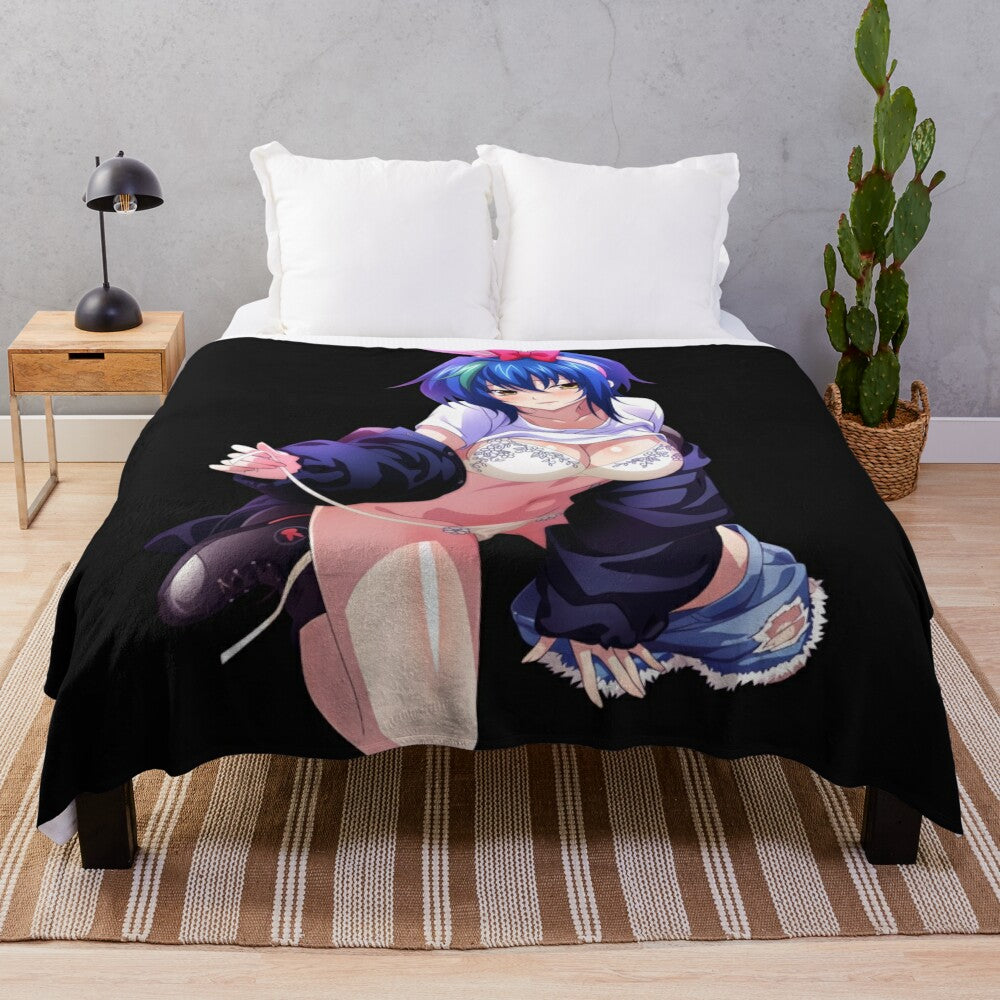 Xenovia Quarta themed anime plush blanket