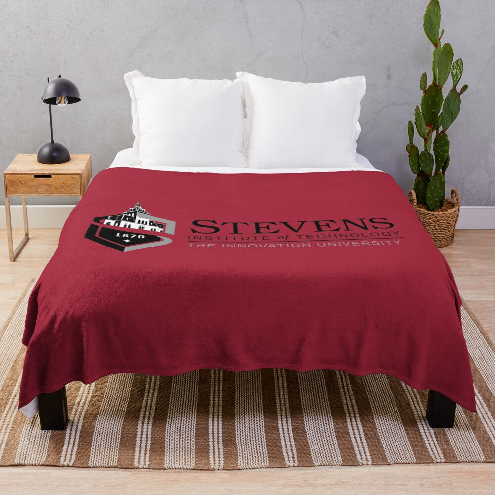 Stevens Institute of Technology Plush Blanket