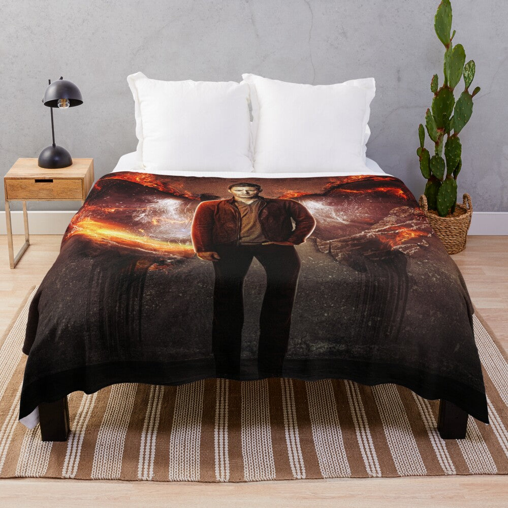 Supernatural Dean Winchester Plush Blanket