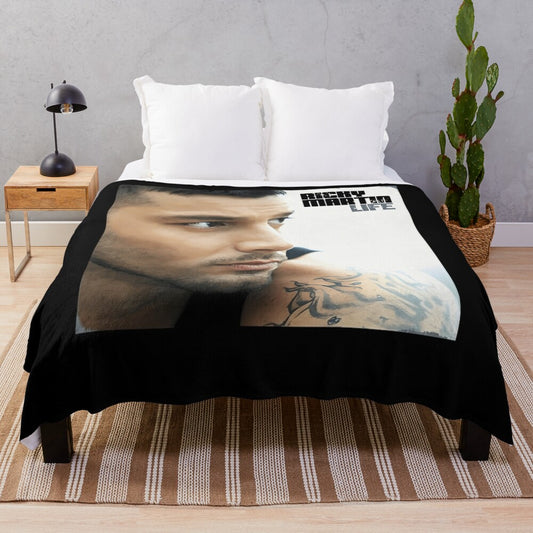 Ricky Martin-inspired plush blanket