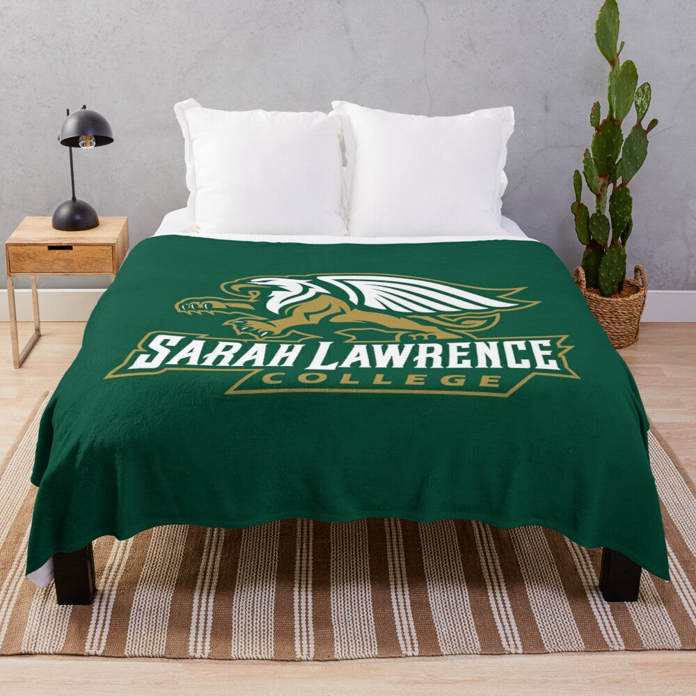 Sarah Lawrence College plush blanket