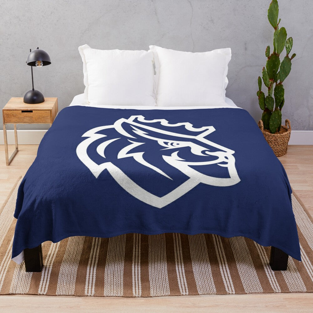 Queens University of Charlotte Plush Blanket