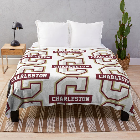 College of Charleston Plush Blanket