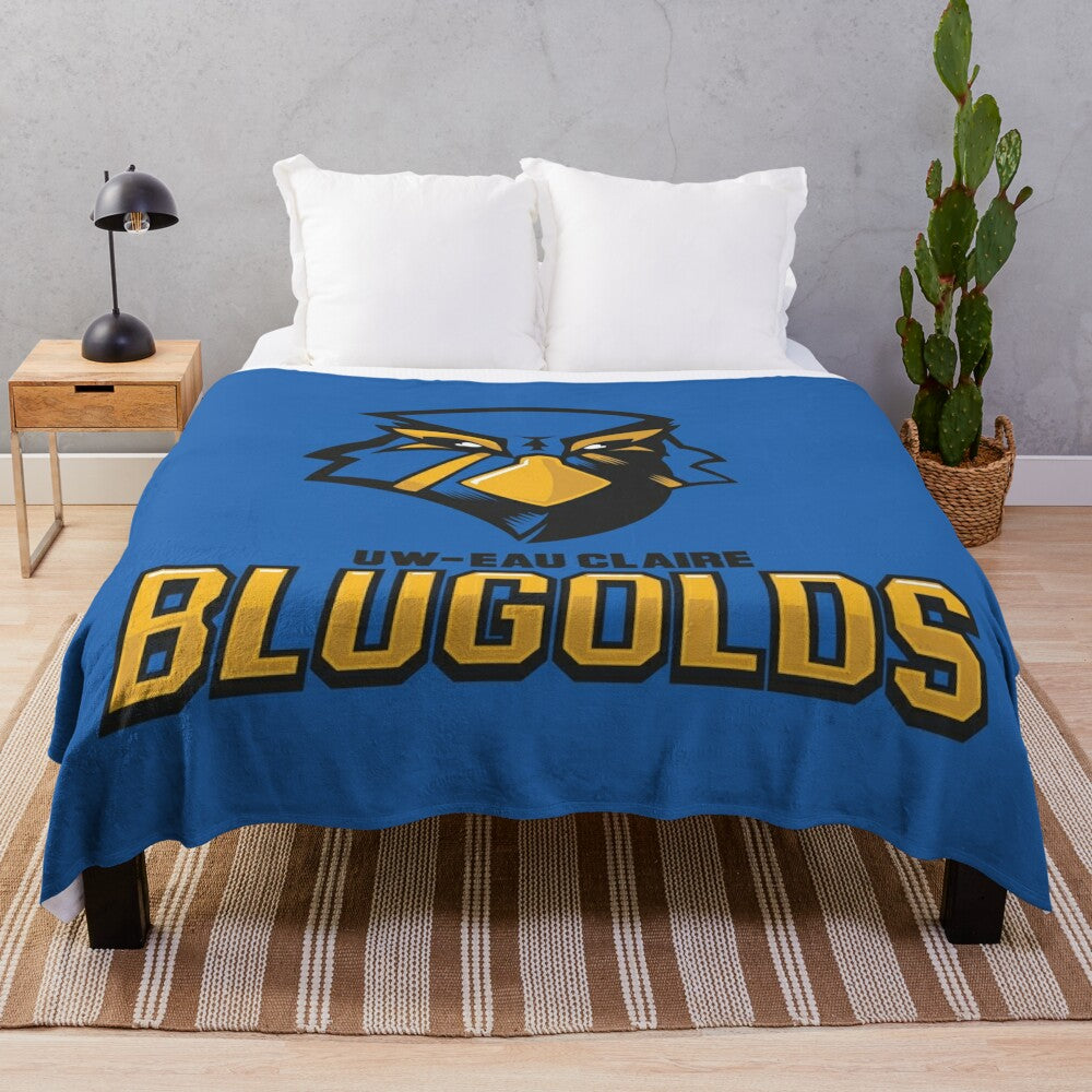 University of Wisconsin-Eau Claire Plush Blanket