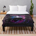 Ursula inspired plush blanket featuring the Poor Unfortunate Souls design from The Little Mermaid