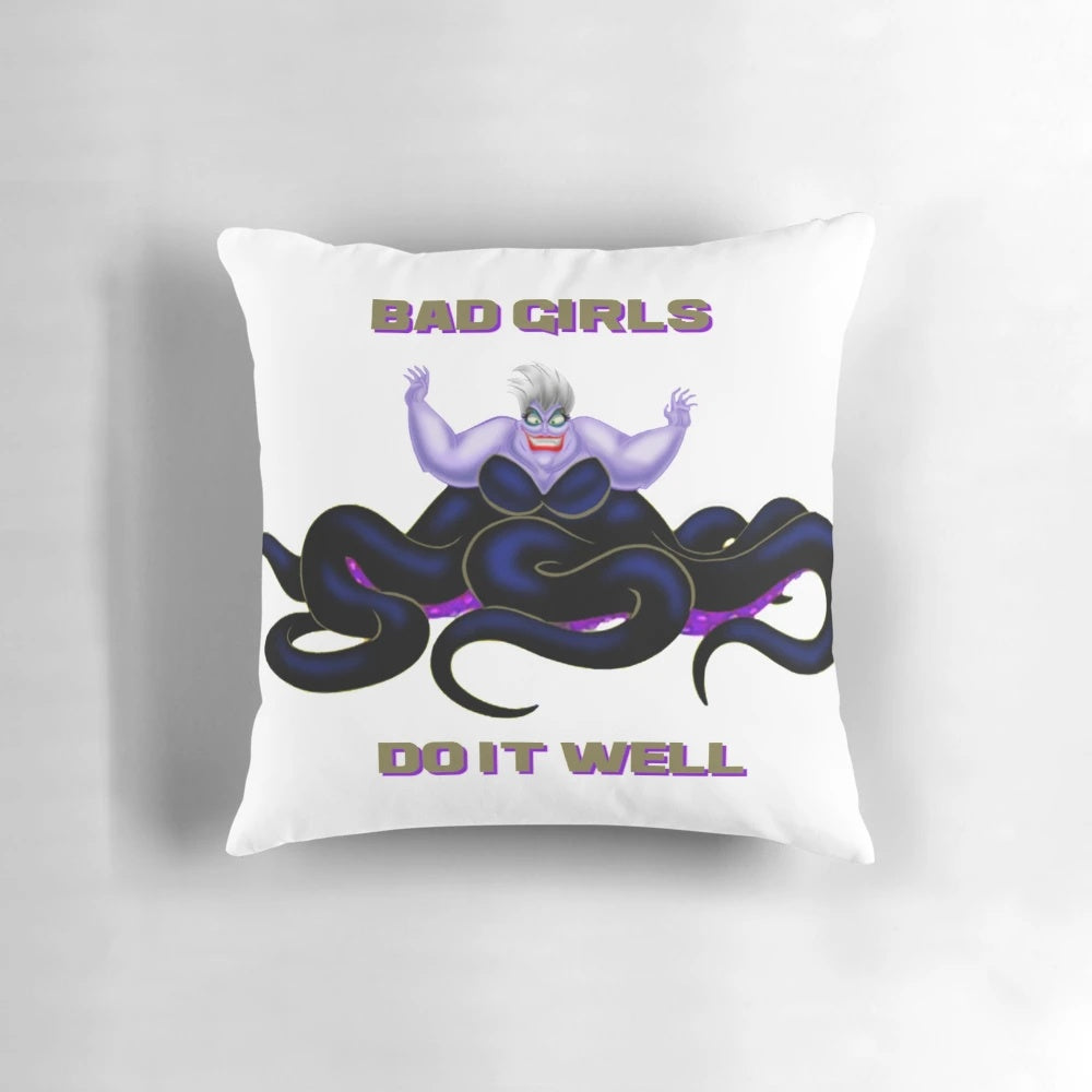 Ursula the Sea Witch from The Little Mermaid Disney Villain Pillow