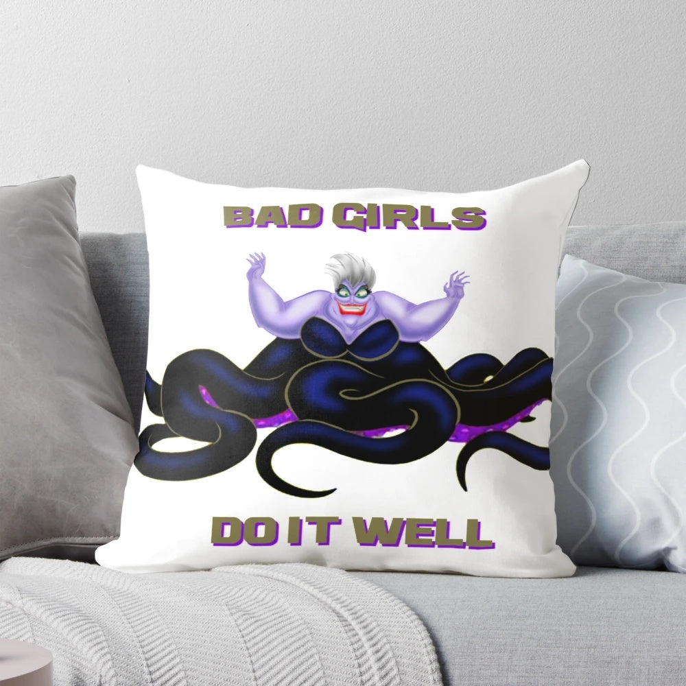Ursula the Sea Witch from The Little Mermaid Disney Villain Pillow