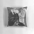 Utopia Travis Scott concert poster design printed on a high-quality pillow