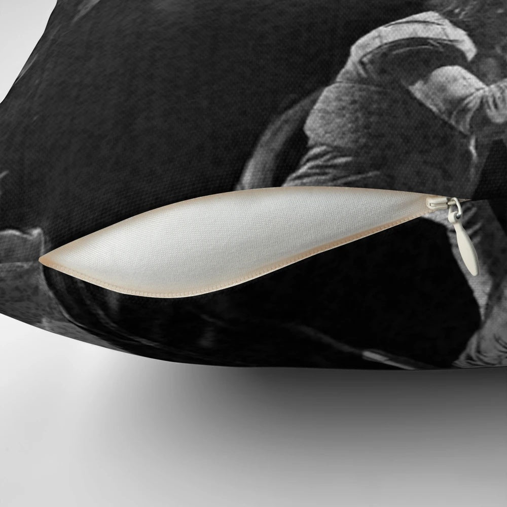 Utopia Travis Scott concert poster design printed on a high-quality pillow