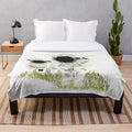 Valais Blacknose Sheep Plush Blanket - Soft, Cuddly Throw