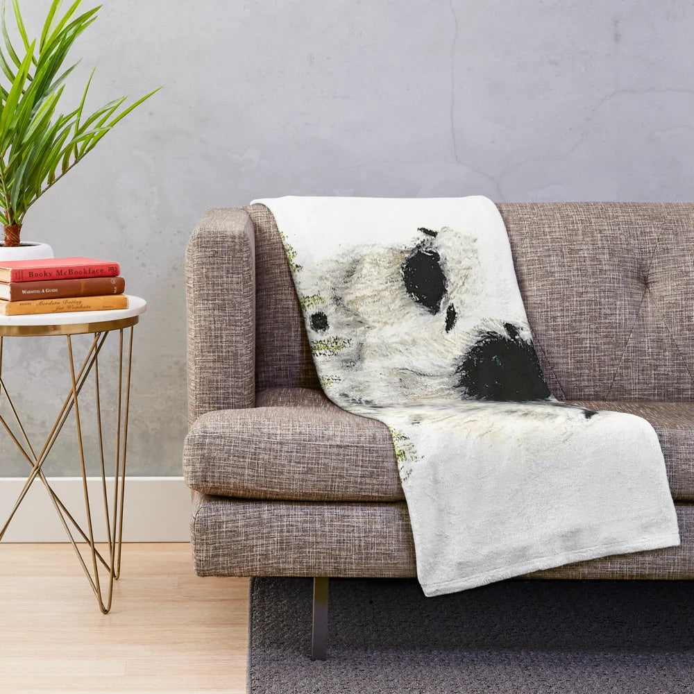 Valais Blacknose Sheep Plush Blanket - Soft, Cuddly Throw