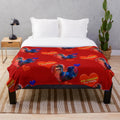 Valentines graphic plush blanket featuring Henry Danger and Kid Danger characters