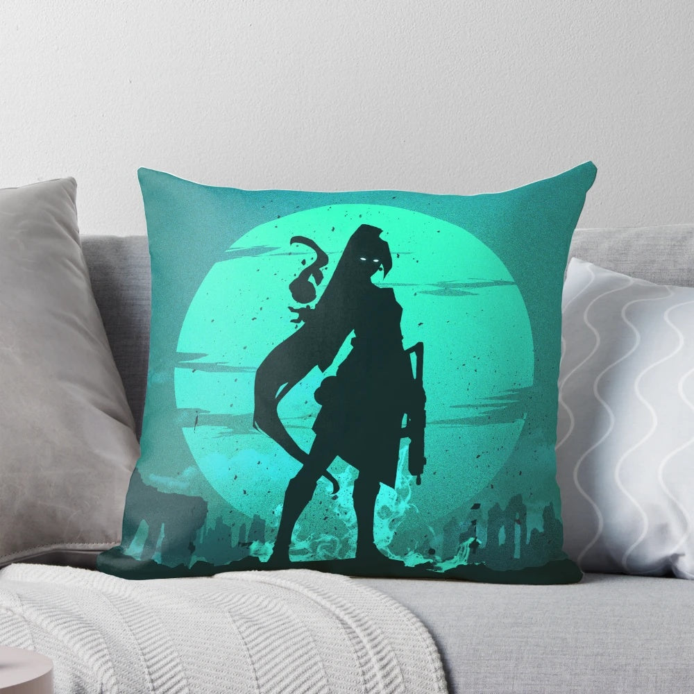 Valorant Sage Gaming Pillow - Soft, Comfortable Pillow for FPS Gamers