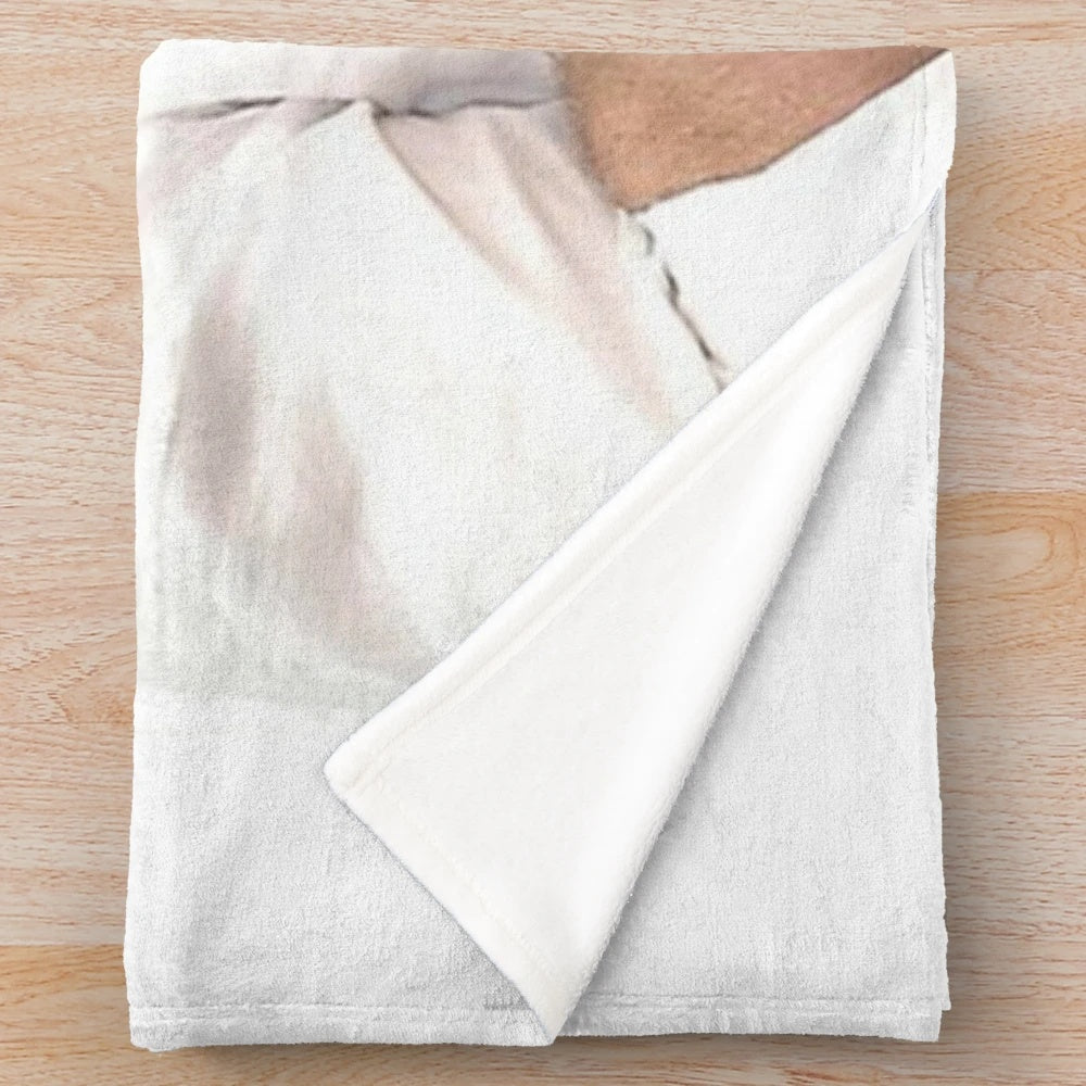 Ian Somerhalder as Damon Salvatore from Vampire Diaries printed on a soft, cozy plush blanket