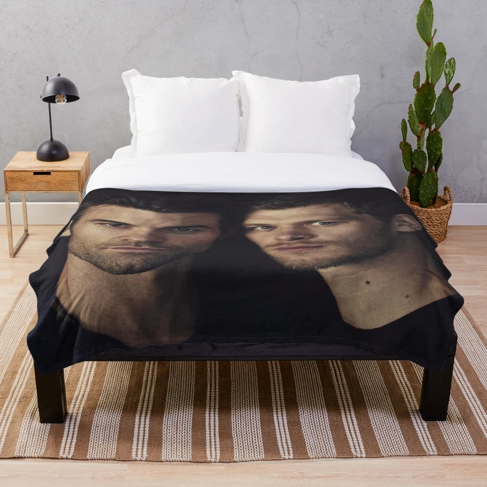 Vampire Diaries and The Originals inspired plush blanket