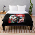 Vampire Dracula Horror Plush Blanket for 80s Horror Movie Fans