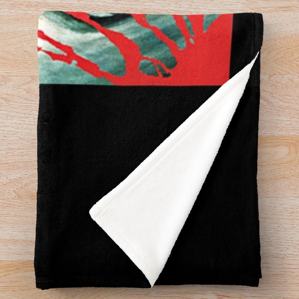 Vampire Dracula Horror Plush Blanket for 80s Horror Movie Fans