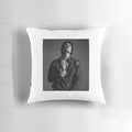 Plush pillow featuring a high-quality photograph of actor Ian Somerhalder as Damon Salvatore from the popular vampire drama series.