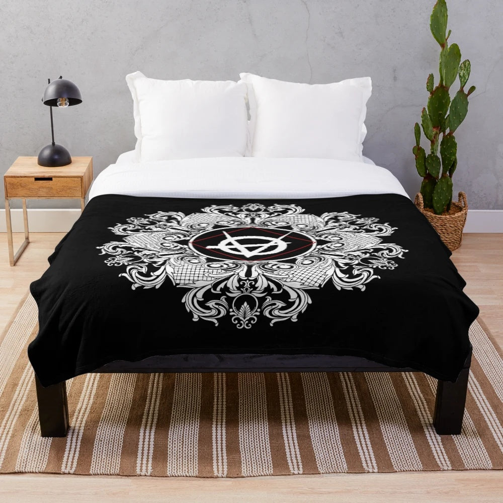Vampire the Masquerade Brujah Clan Plush Blanket