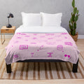 Vanderpump Rules inspired plush blanket
