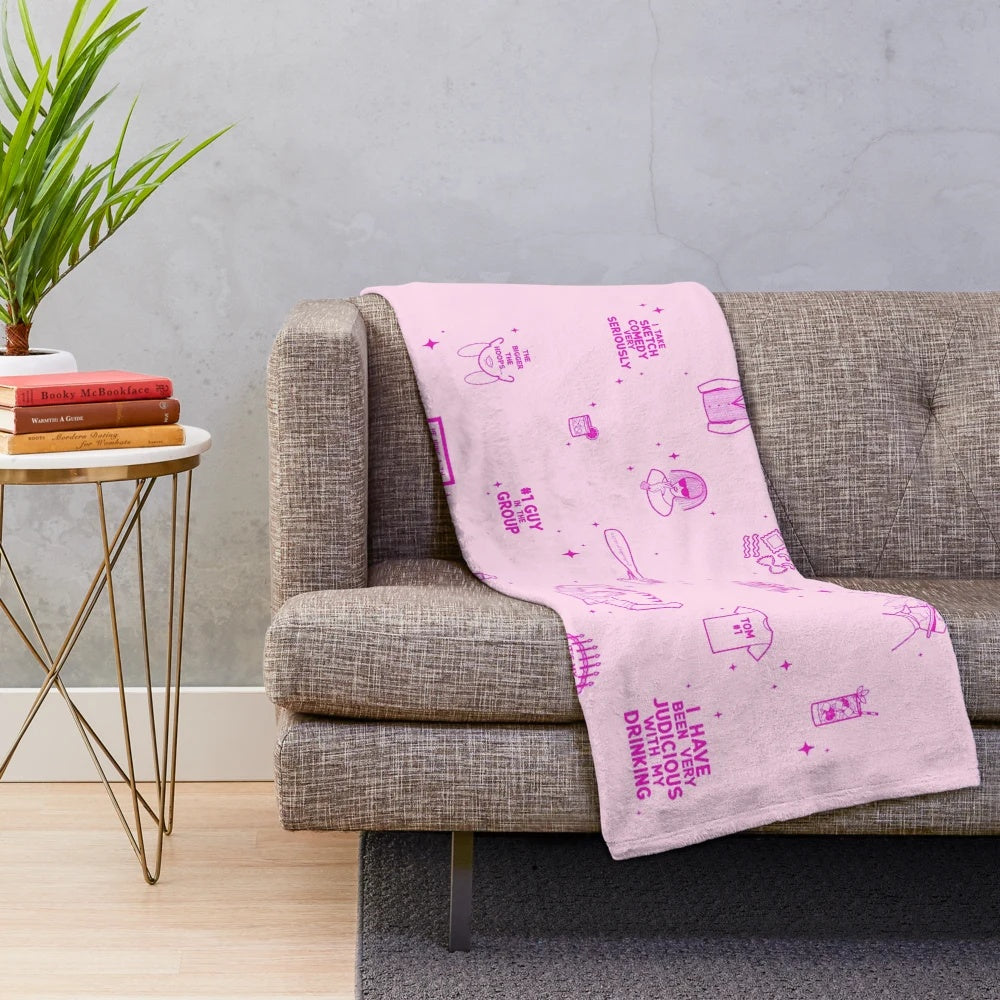 Vanderpump Rules inspired plush blanket