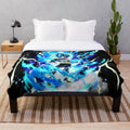 Vegeta Super Saiyan Blue Inspired Plush Blanket