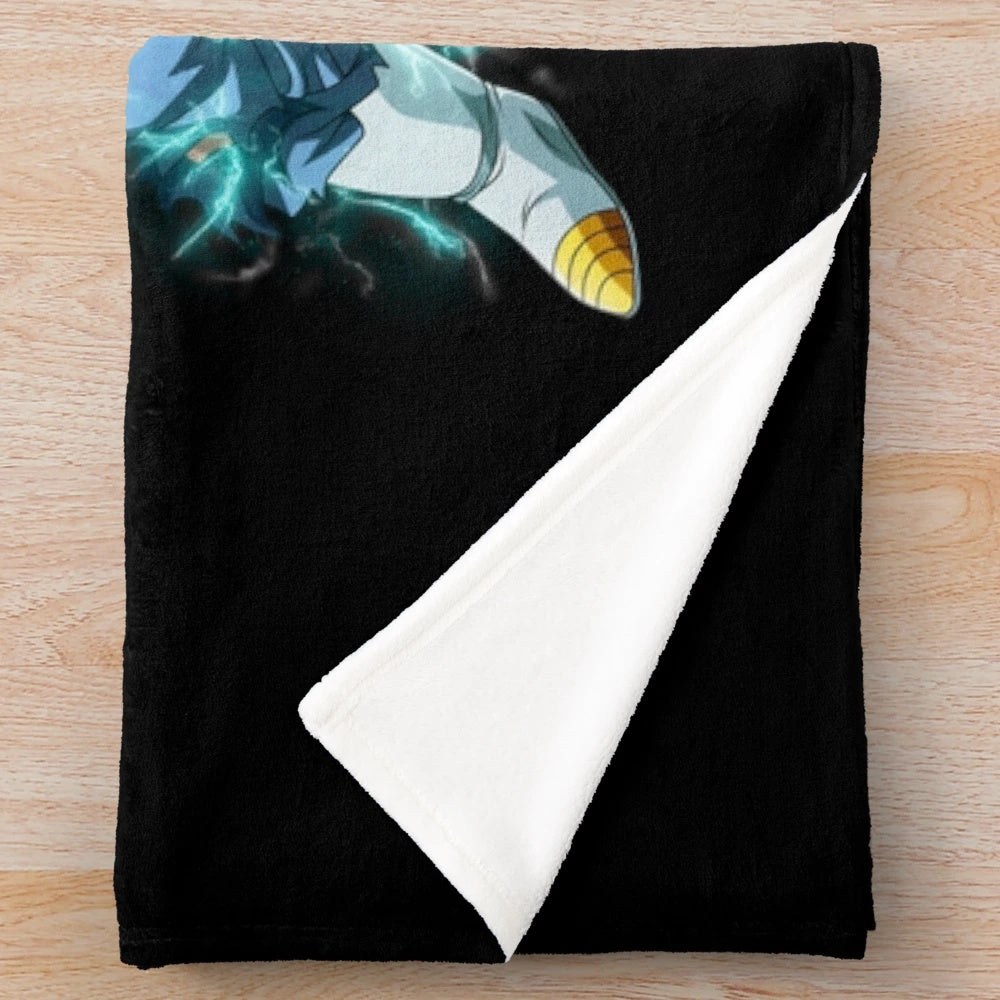 Vegetto Inspired Plush Blanket