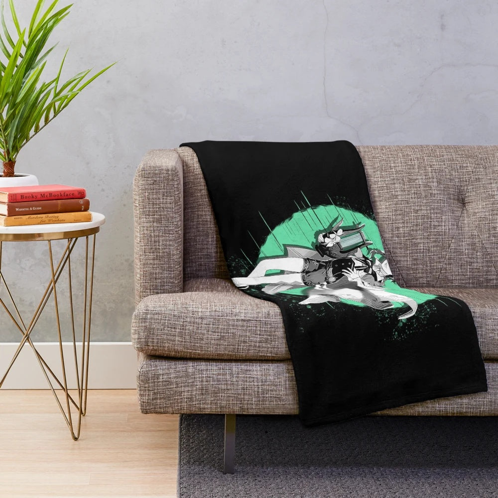 Venti Genshin Impact Inspired Plush Blanket