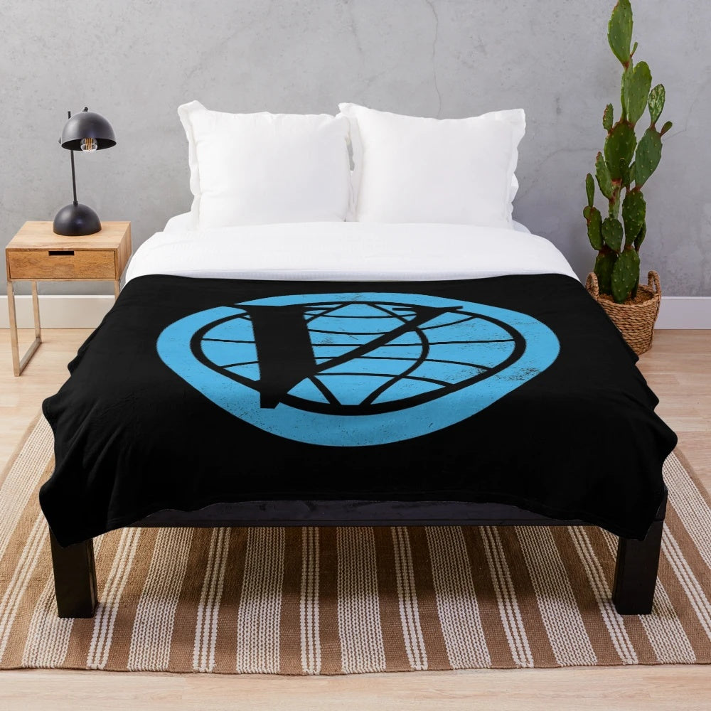 Venture Industries inspired plush blanket featuring characters from The Venture Bros cartoon series