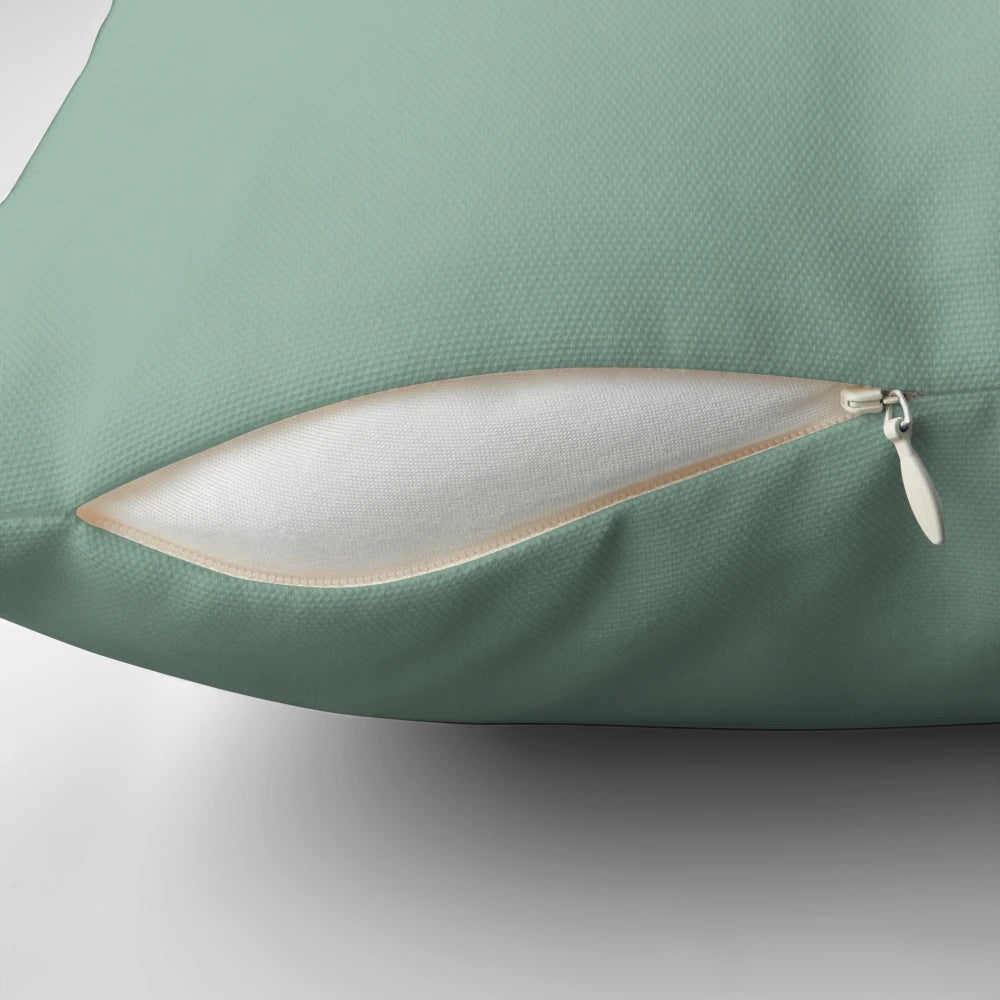 Vera Inspired Pillow with Geordie Detective Motif