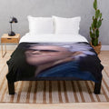 Vergil-inspired plush blanket featuring the character from the Devil May Cry video game series