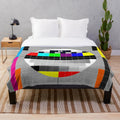 Soft and cozy plush blanket perfect for any room